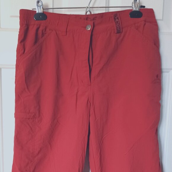 Vaude Farley Women Capri Pants, size 40, colour Red - Picture 2 of 8